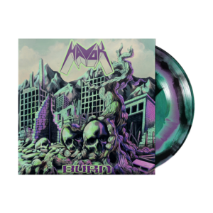 Burn Black/Turquoise/Purple Swirl LP by Havok