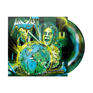 Unnatural Selection Black/Green/Blue/White Swirl LP by Havok