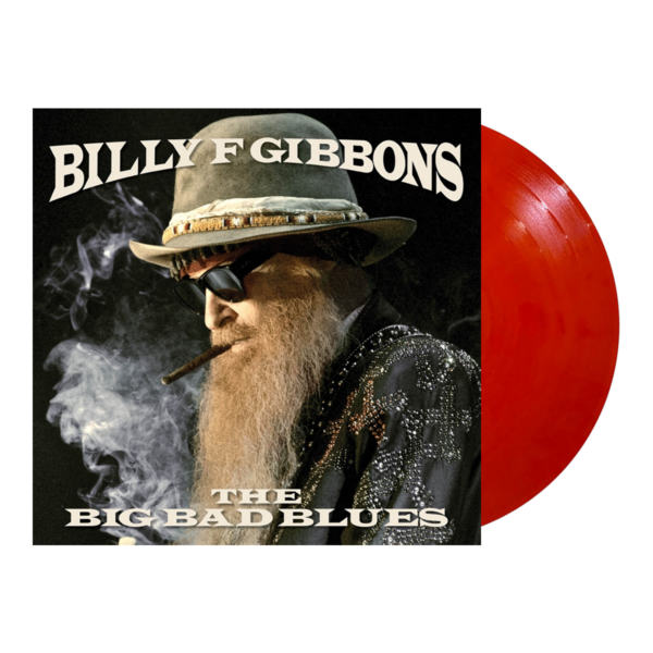 The Big Bad Blues Red LP by Billy F Gibbons