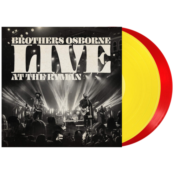 Live At The Ryman Yellow/Red Double LP - Brothers Osborne