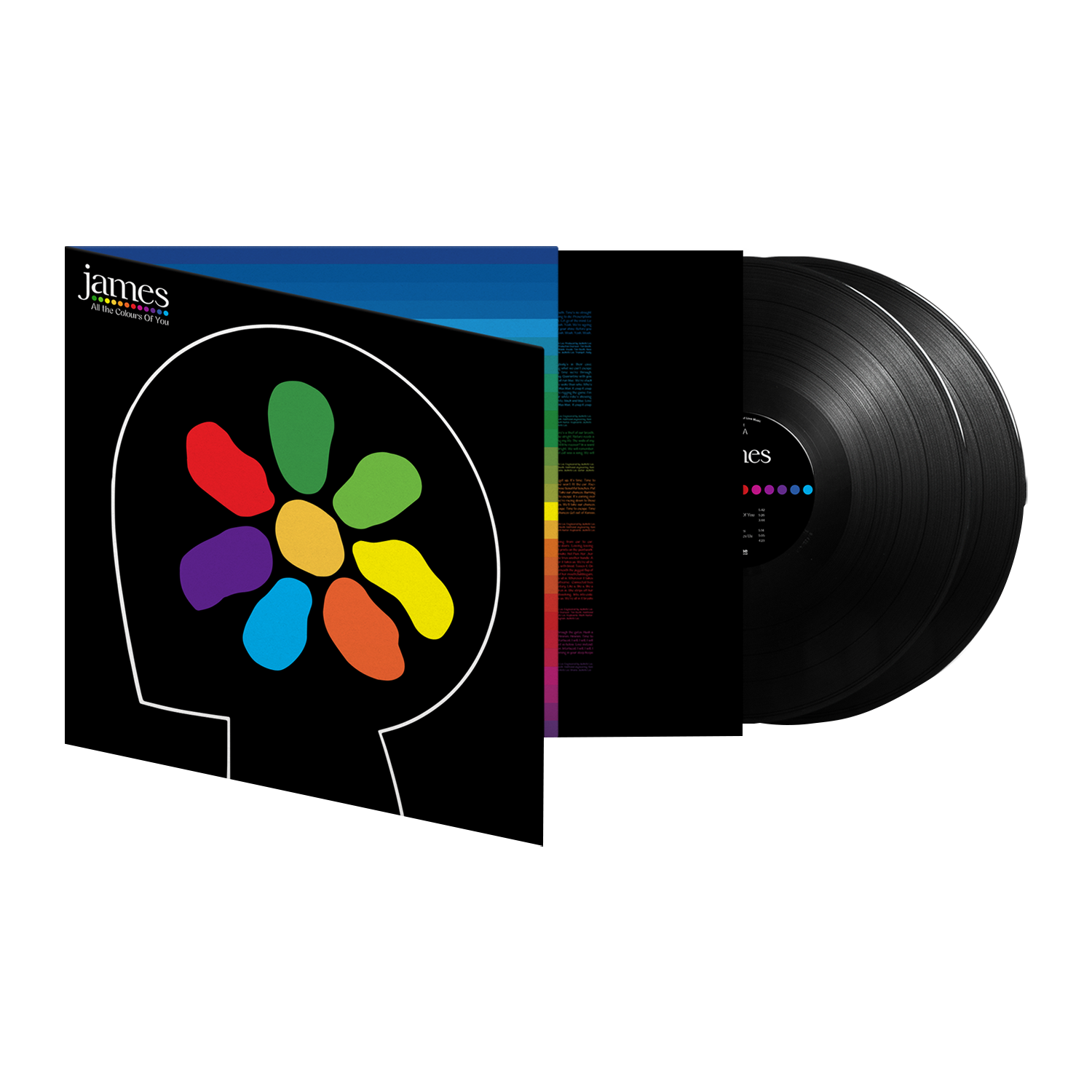All The Colours Of You Black Double Heavyweight LP by James