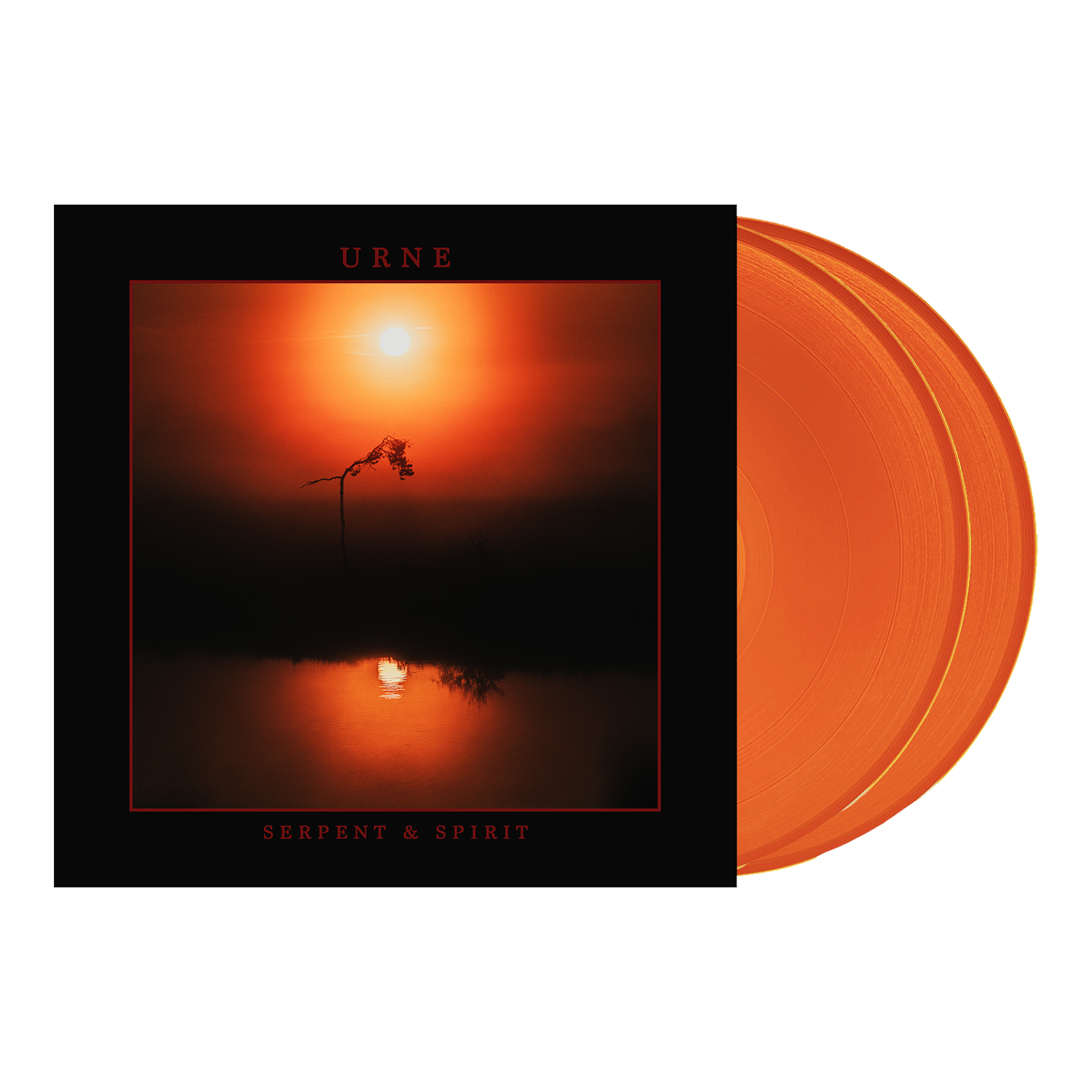 Serpent & Spirit Orange Double LP by Urne