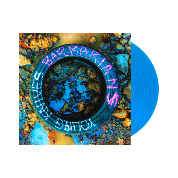 Barbarians Crystal Blue LP by Young Knives