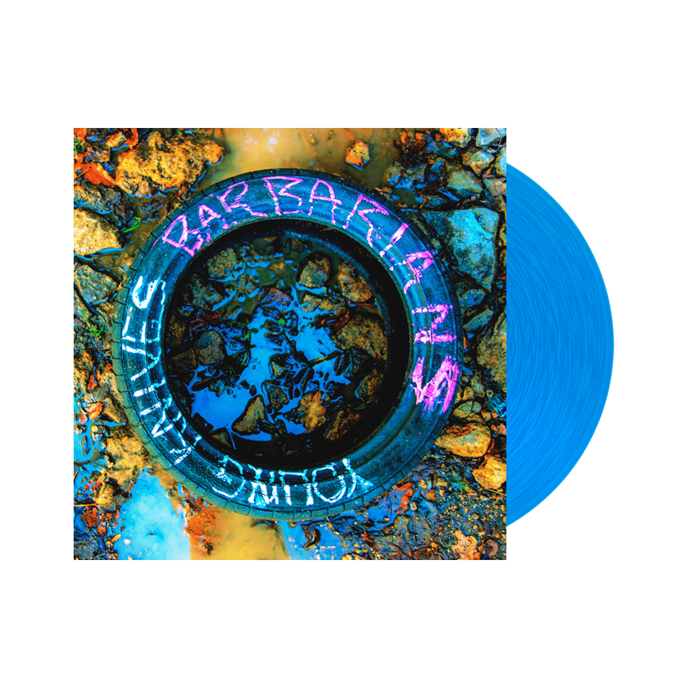 Barbarians Crystal Blue LP by Young Knives