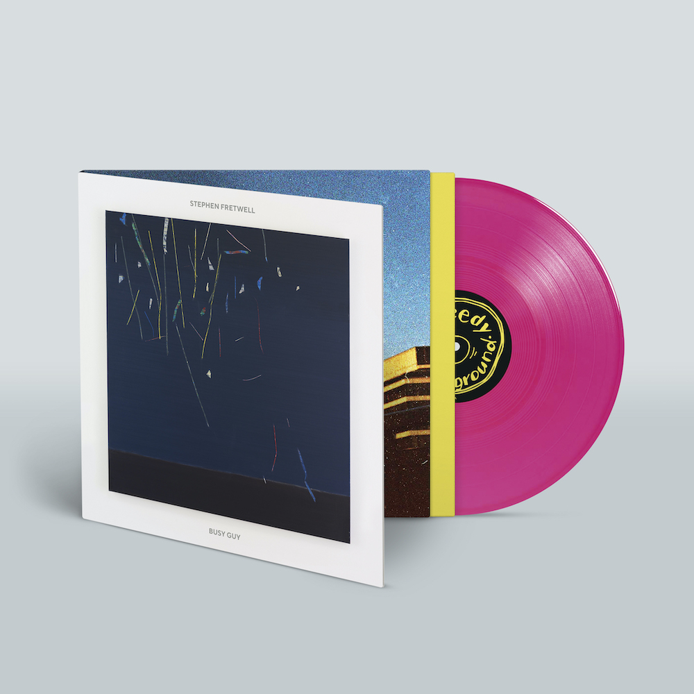 Busy Guy Pink Double Vinyl by Stephen Fretwell