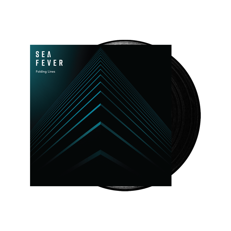 Folding Lines Black LP by Sea Fever