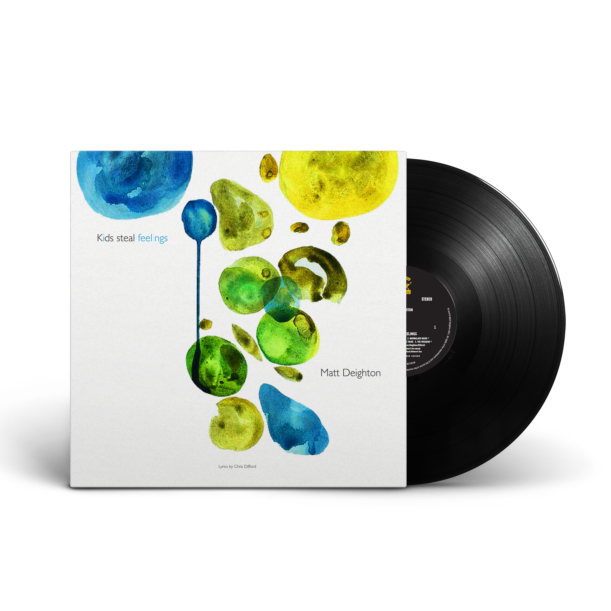Kids Steal Feelings Heavyweight LP by Matt Deighton