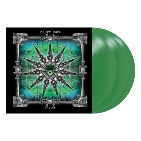 Pylon Triple Green Triple LP by Killing Joke