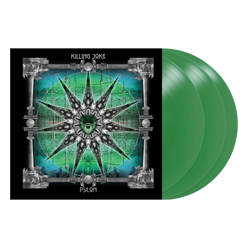 Pylon Triple Green Triple LP by Killing Joke