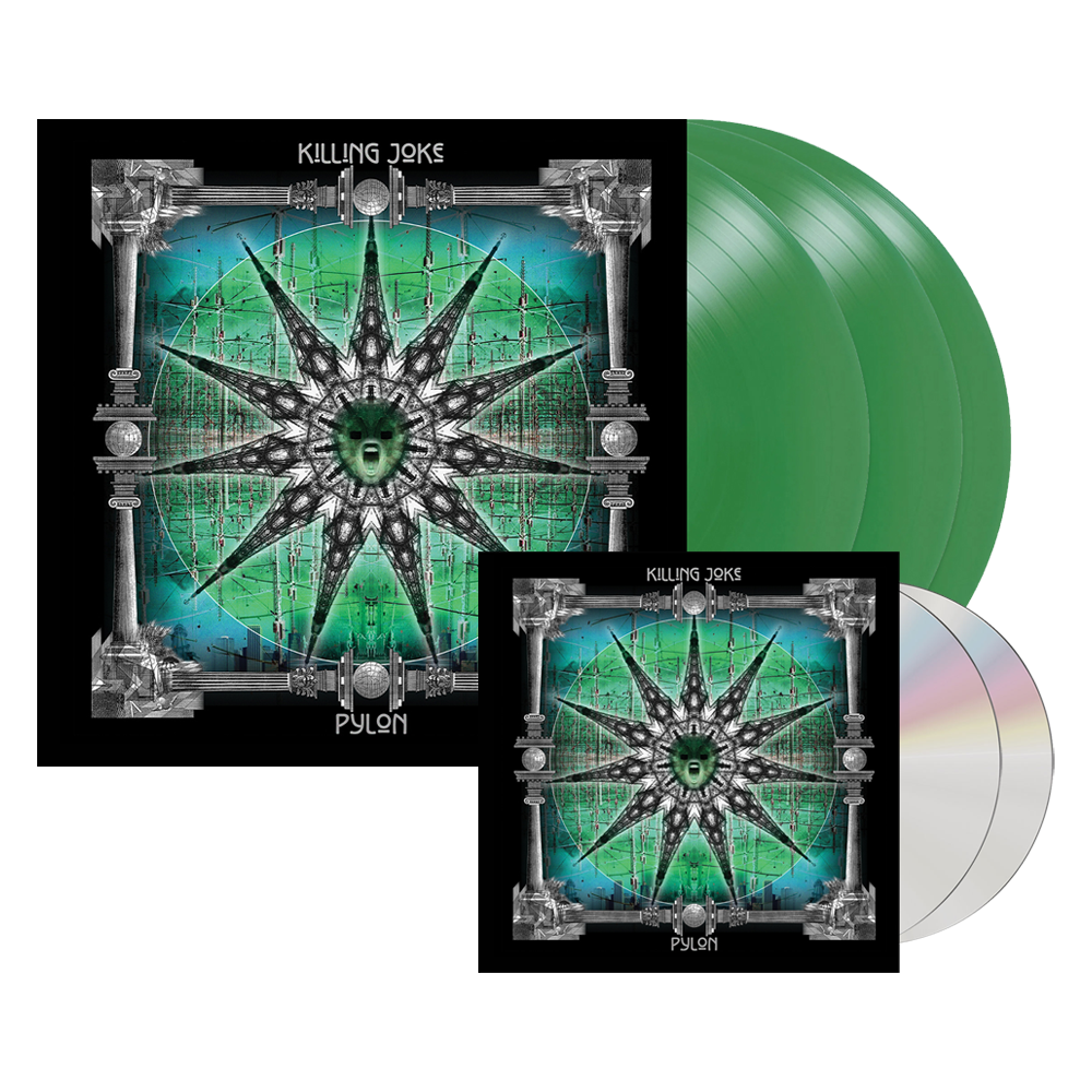 Pylon 2CD + Triple Green Vinyl by Killing Joke