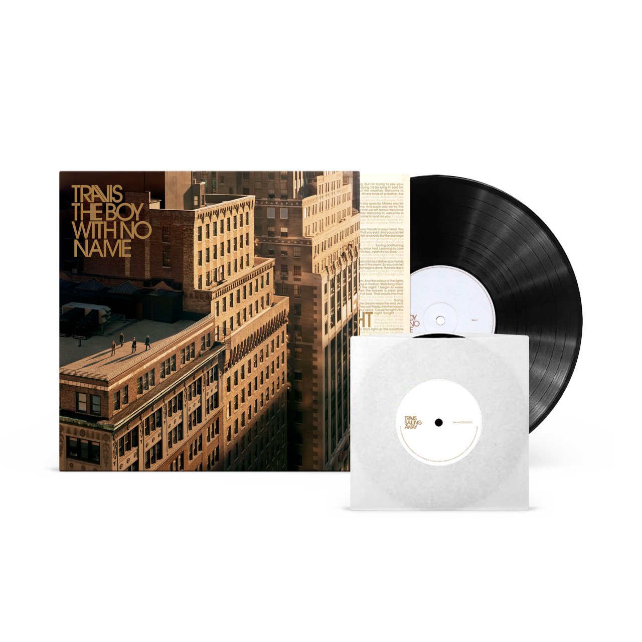The Boy With No Name Black Vinyl + 7-Inch LP by Travis