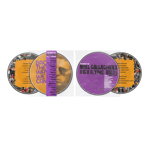 Back The Way We Came: Vol 1 (2011 - 2021) Double Heavyweight Picture Disc (Exclusive) Double LP by Noel Gallagher's High Flying Birds