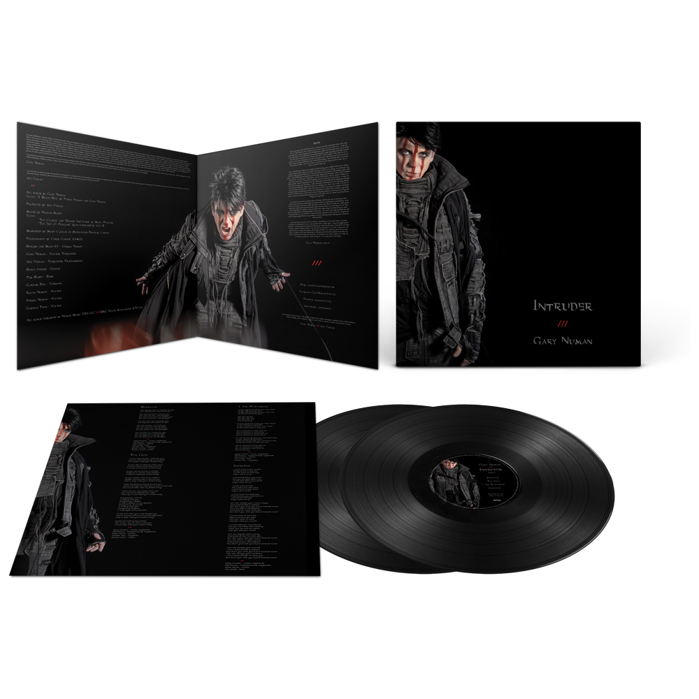 Intruder Double Vinyl Double Heavyweight LP by Gary Numan