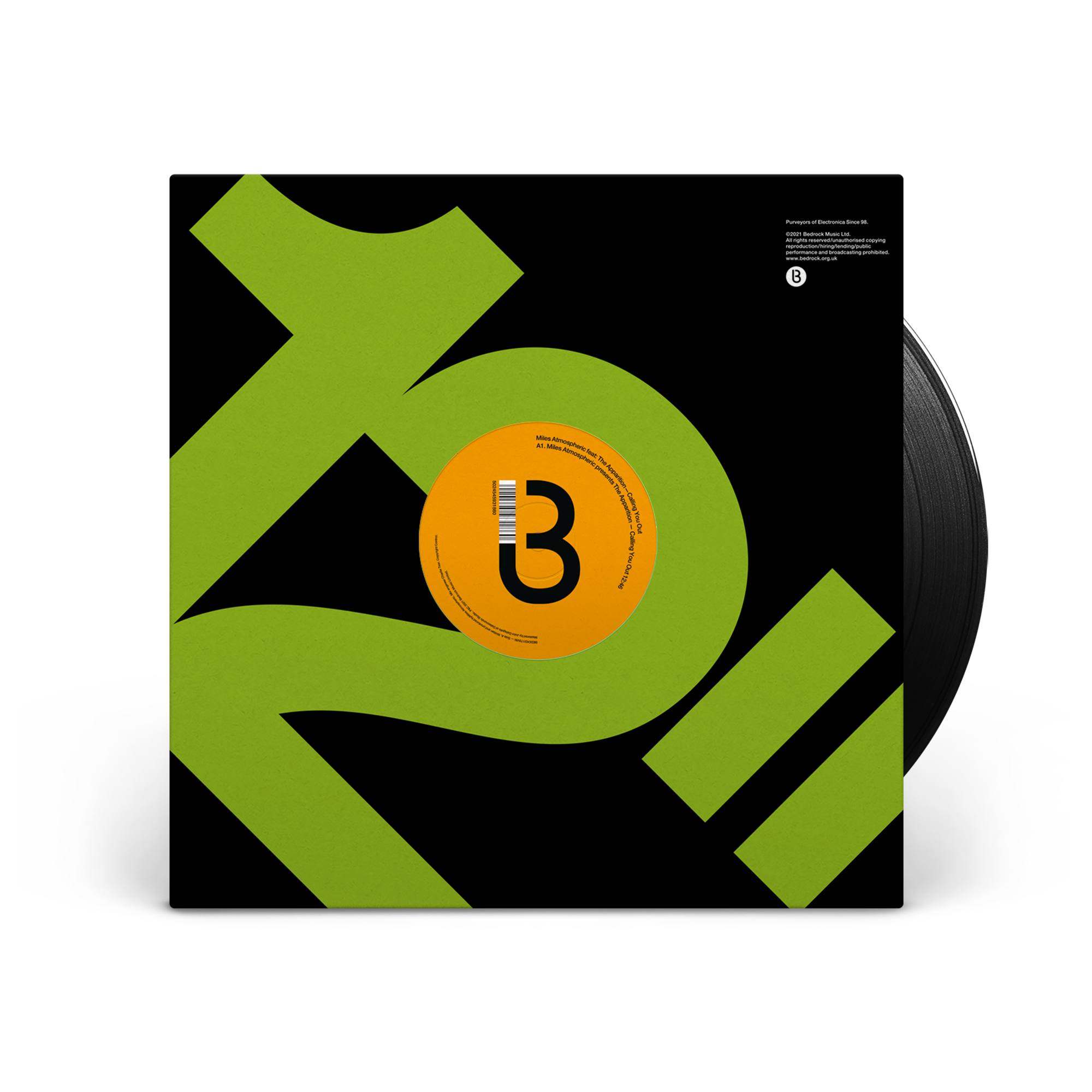 Miles Atmospheric feat: The Apparition - Calling You Out 12 Inch by Bedrock Music