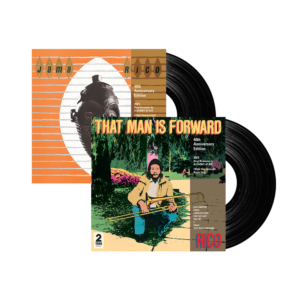 Jama Rico and That Man Is Forward [40th Anniversary Edition] Black Vinyl Bundle by Rico