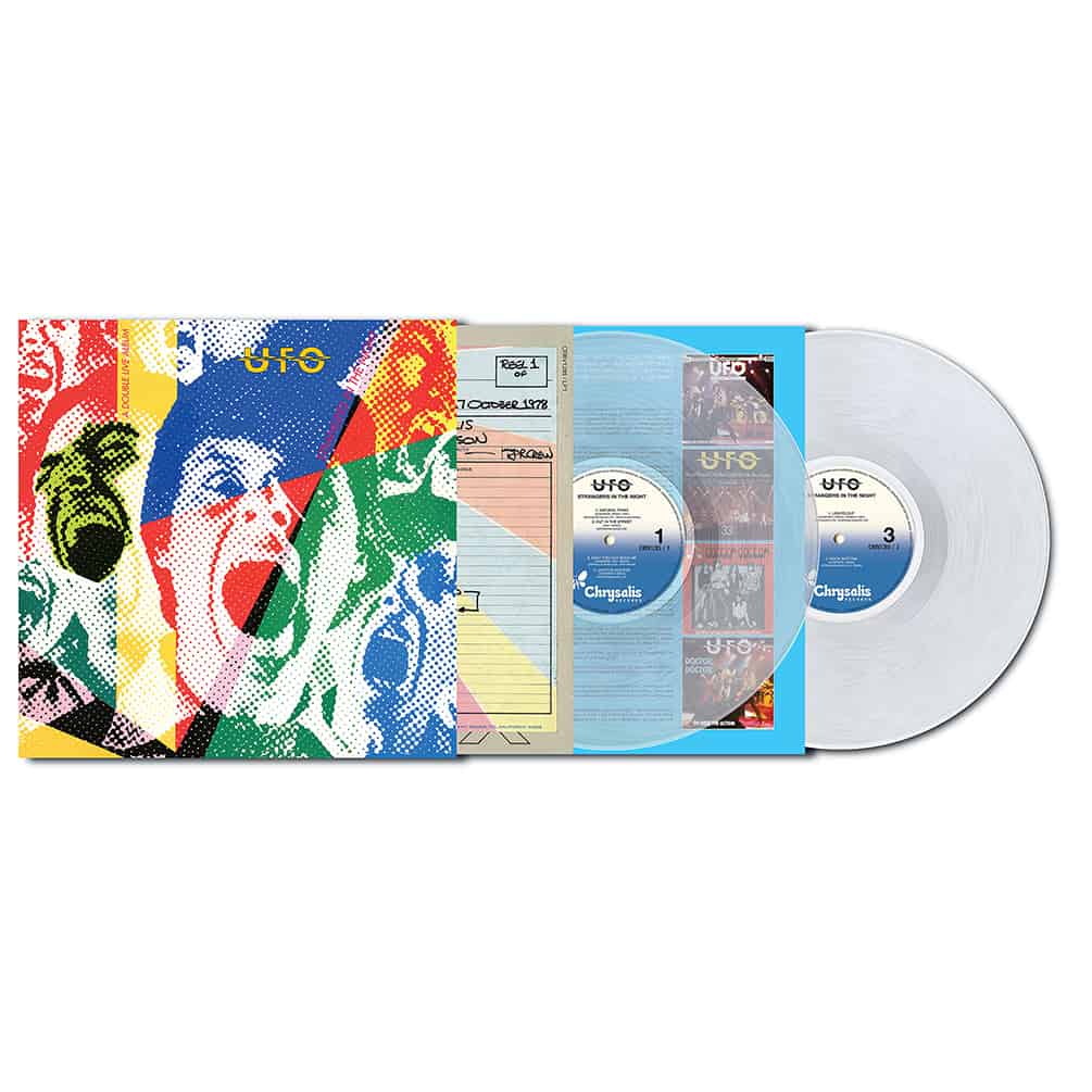 Strangers In The Night 2020 Remaster Clear Double Vinyl by UFO