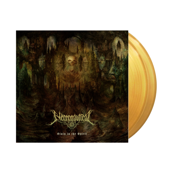 Slain In The Spirit Transparent Amber Double LP by Necronautical