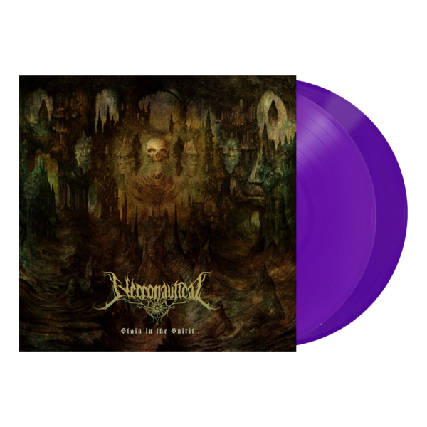 Slain In The Spirit Transparent Amethyst Double LP - Necronautical