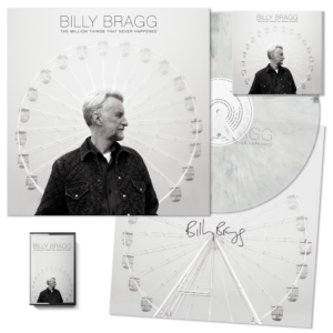Signed CD & Marble LP & Cassette (Includes Signed Print) by Billy Bragg