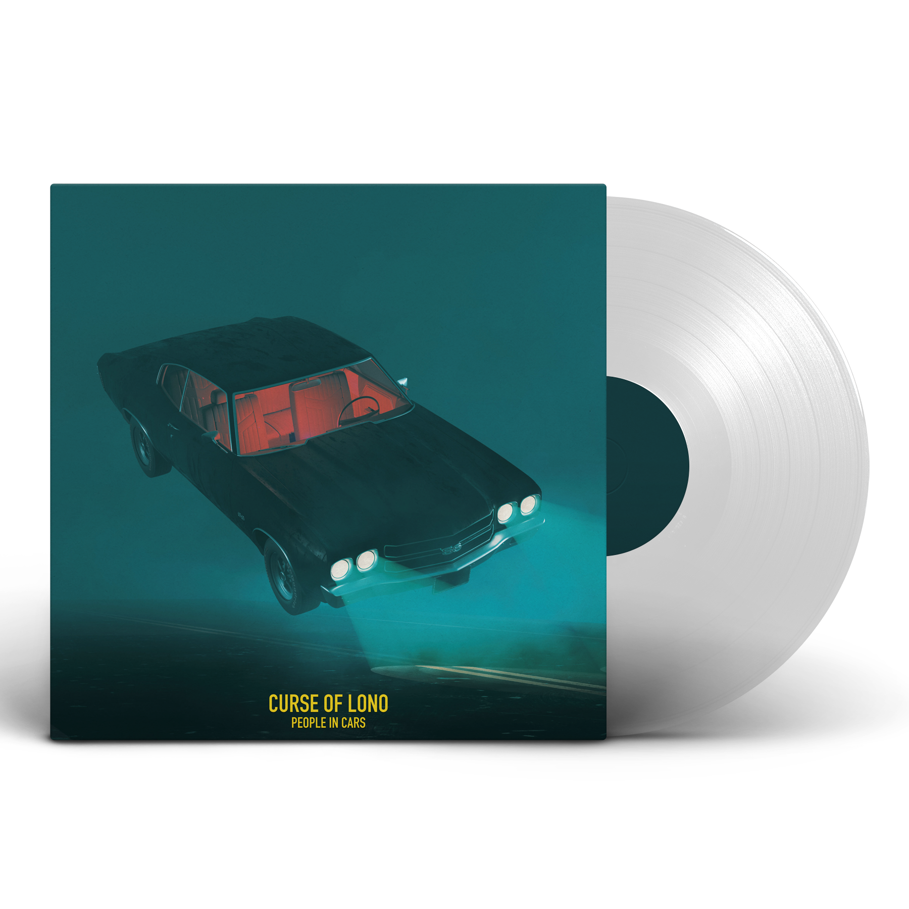 People In Cars (Clear) Heavyweight LP by Curse Of Lono