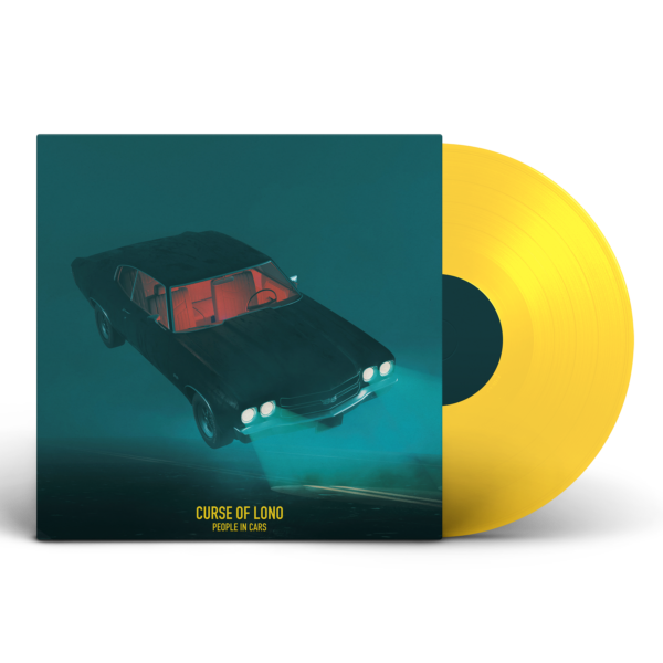 People In Cars (Yellow) Heavyweight LP - Curse Of Lono