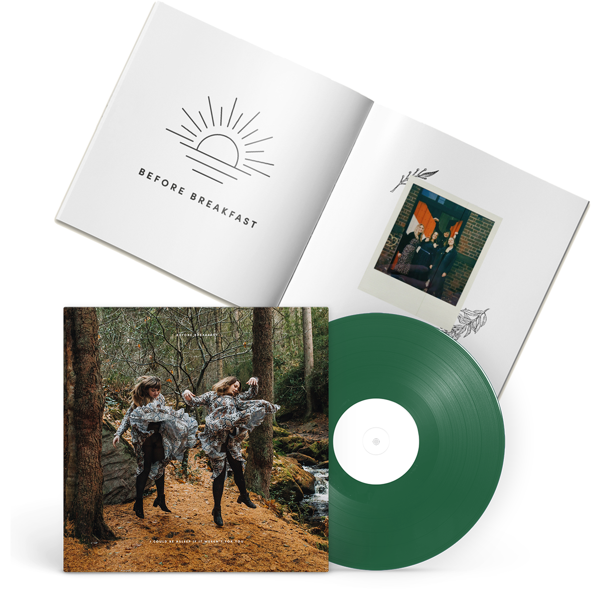 Signed LP + Signed Photo & Lyric Book by Before Breakfast