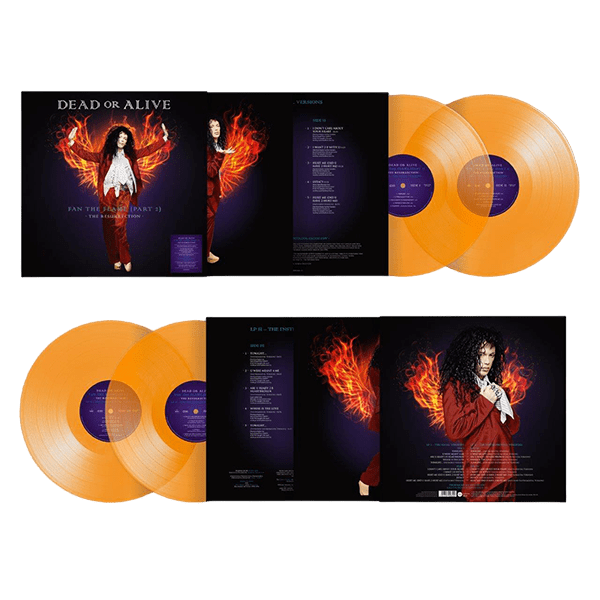 Fan The Flame (Part 2) - The Resurrection Orange Double Vinyl by Dead Or Alive