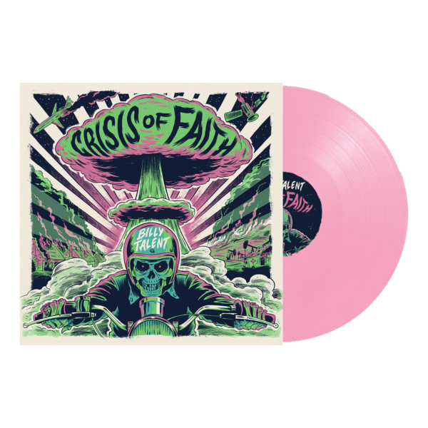 Crisis Of Faith Bubblegum Colour Vinyl LP by Billy Talent