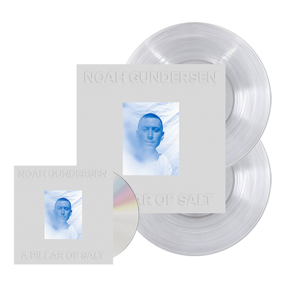 A Pillar Of Salt CD Album (Limited & Signed) + Double Clear Vinyl by Noah Gundersen