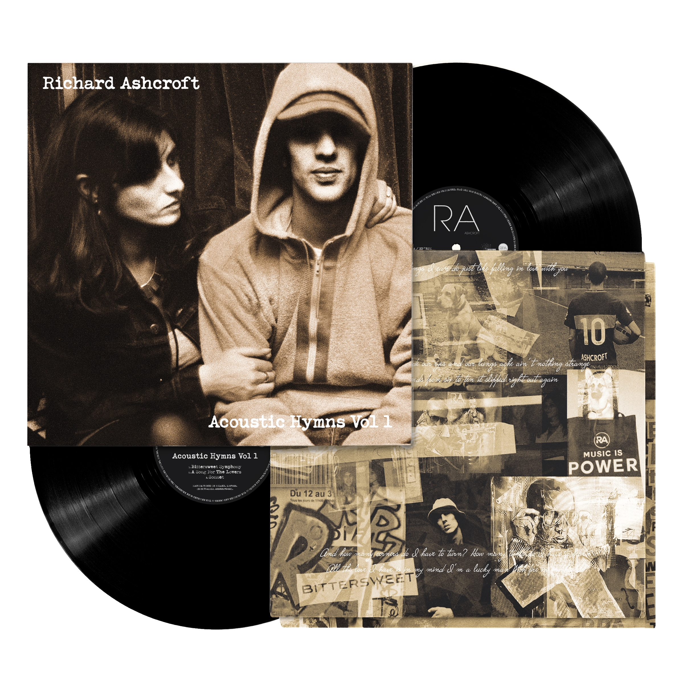 Acoustic Hymns Vol. 1 Double Heavyweight LP by Richard Ashcroft
