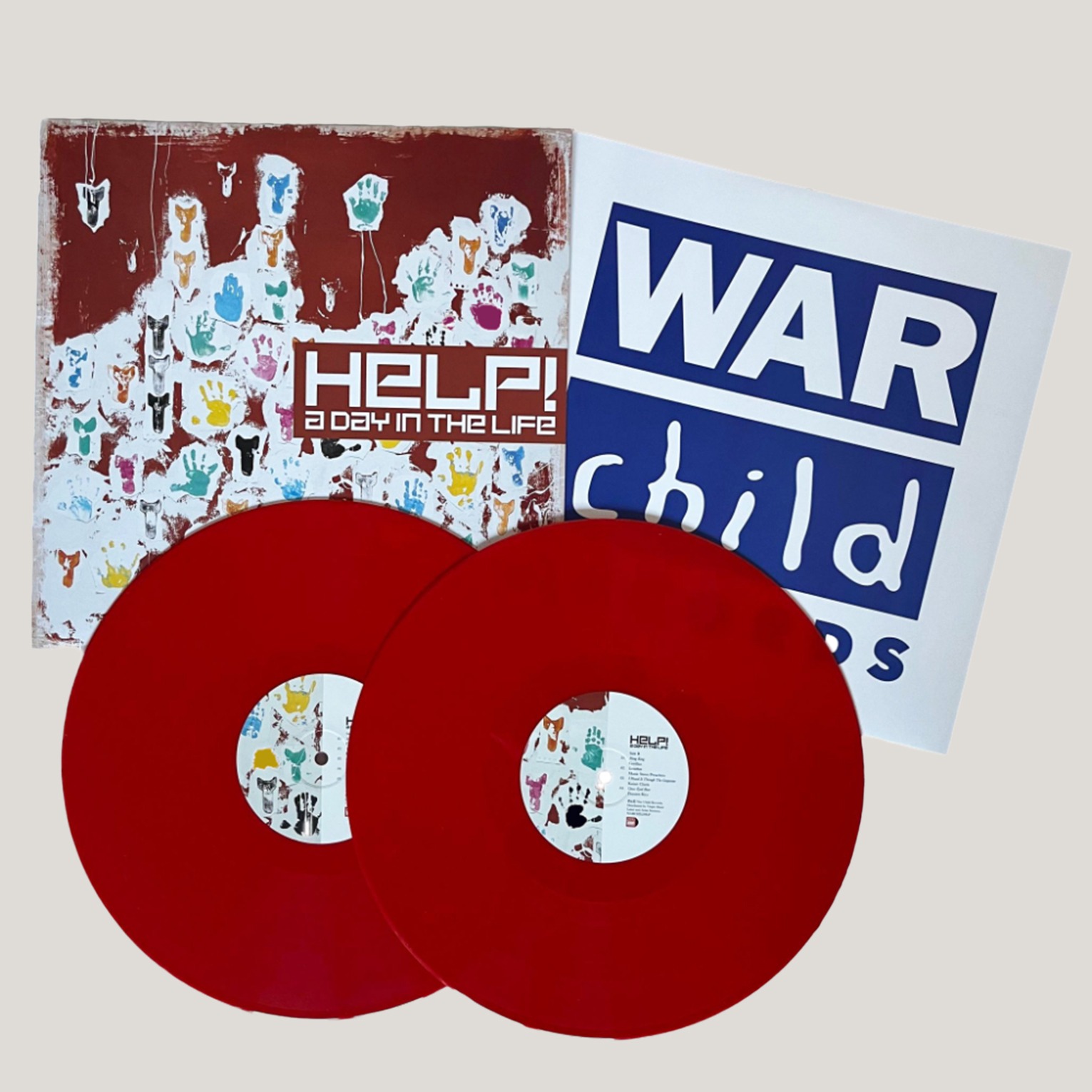 Help! A Day In The Life (Red) Double Vinyl by Various Artists