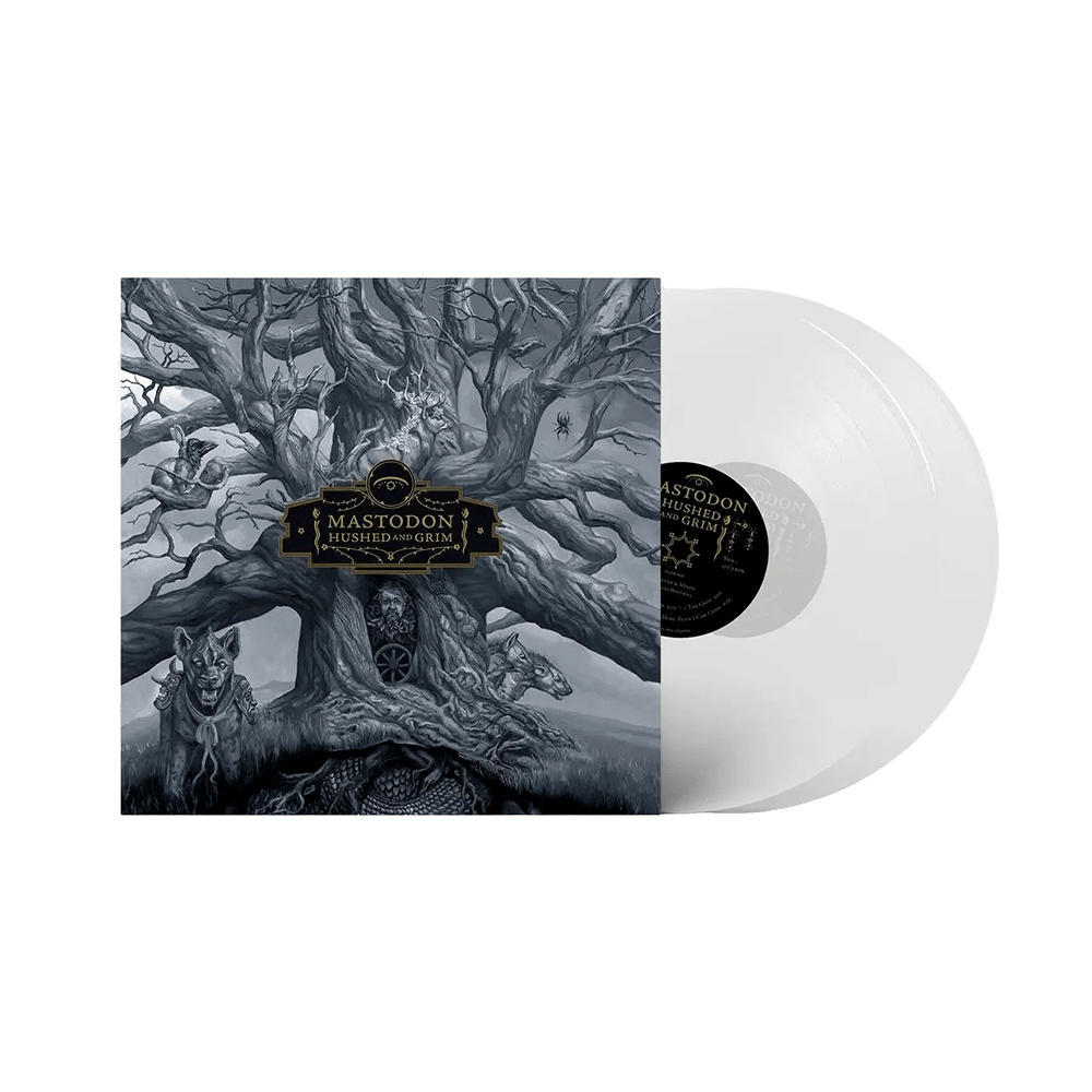 Hushed & Grim Clear Double Vinyl by Mastodon