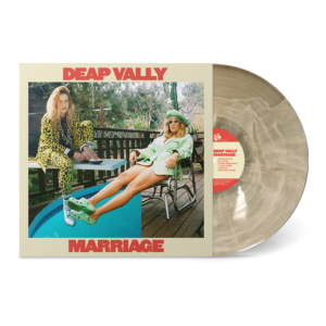 Marriage White/Clear Smoke Vinyl (Exclusive) LP by Deap Vally