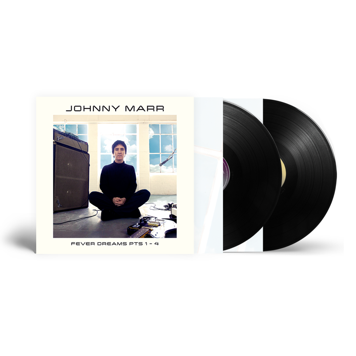 Fever Dreams Pts 1-4 Black Double Vinyl by Johnny Marr