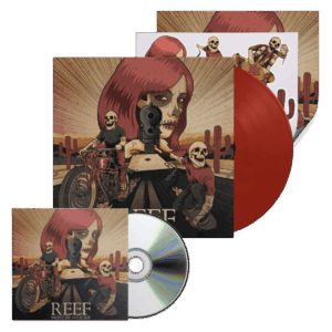 Shoot Me Your Ace Exclusive Transparent Red Vinyl + CD (Inc. Album Artwork Print) by Reef