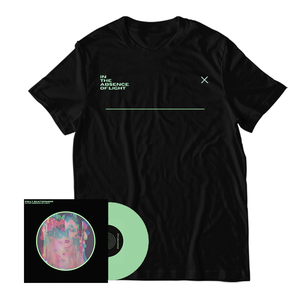 In The Absence of Light EP Pale Green Vinyl + T-Shirt by Polly Scattergood