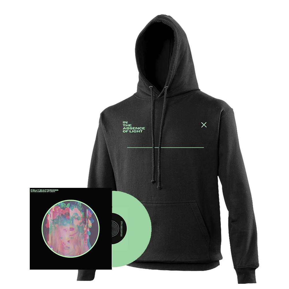 In The Absence of Light EP Pale Green Vinyl + Hoody by Polly Scattergood