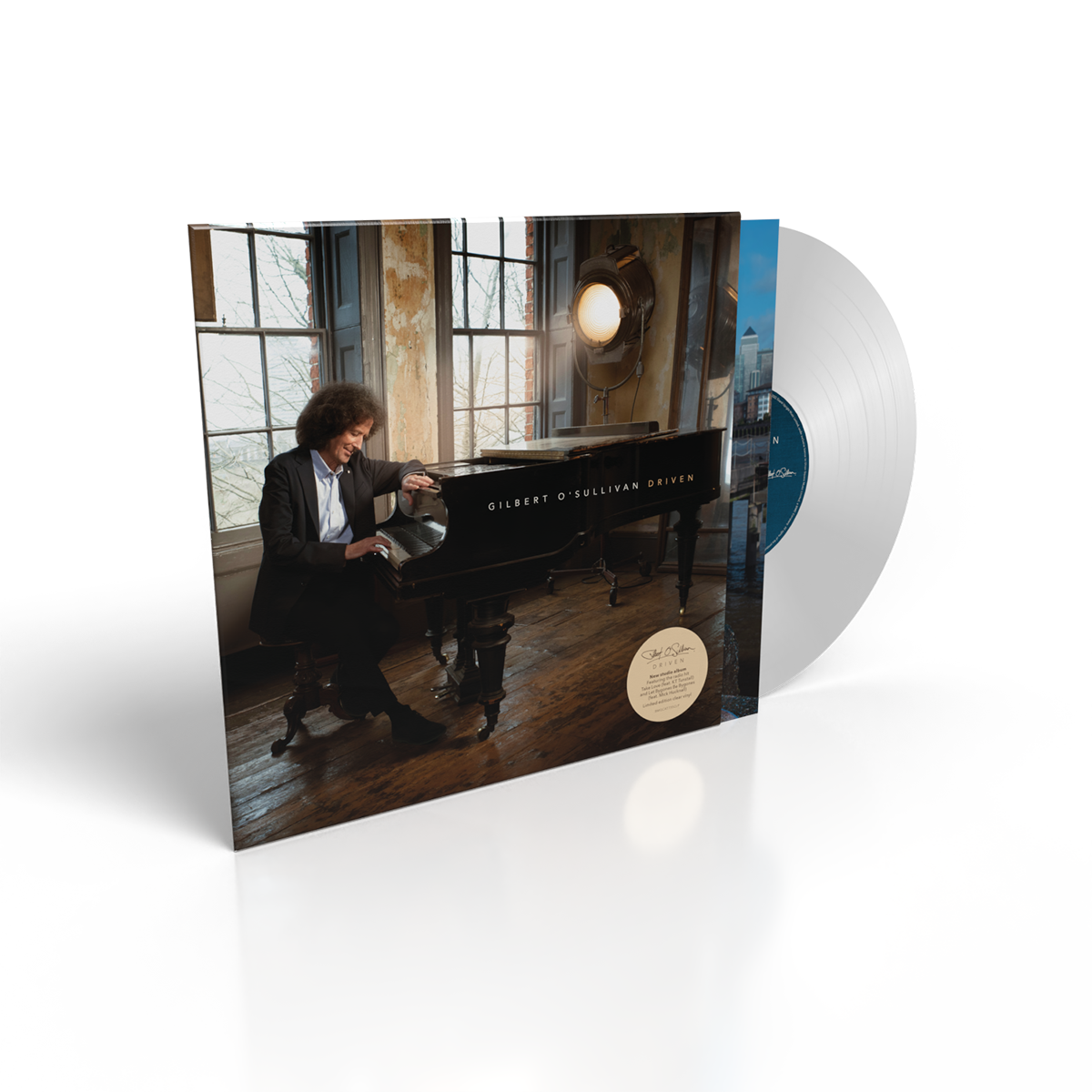 Driven Clear Vinyl by Gilbert O'Sullivan