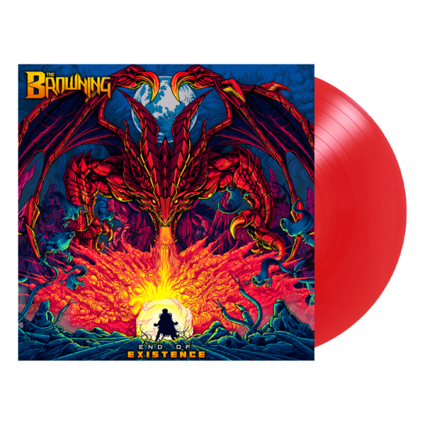End Of Existence Red Vinyl LP - The Browning