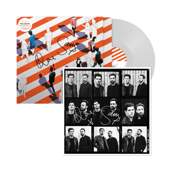 Transparency Special Edition Clear Vinyl (Signed + includes Signed Print) LP by Twin Atlantic