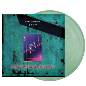 Heavy Metal Greasy Love Coke Bottle Clear Vinyl LP by King Garbage