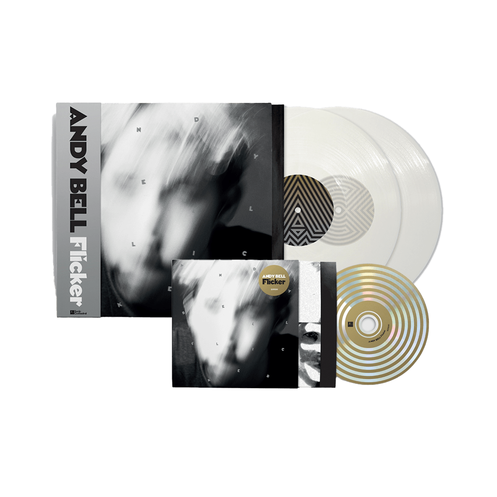 Flicker Clear Double Vinyl + CD by Andy Bell