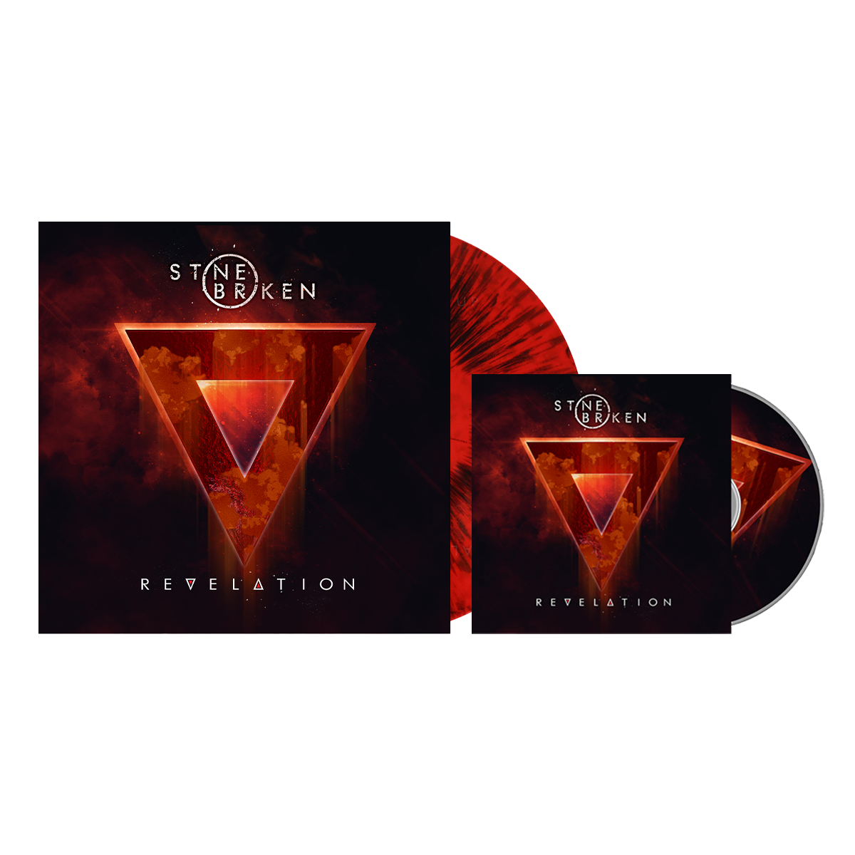 Revelation Deluxe CD + Red and Black Vinyl by Stone Broken