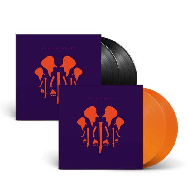 The Elephants Of Mars - Double Vinyl LP (Black) in Gatefold + Ltd. Edition Double Vinyl LP (Orange) in Gatefold Bundle by Joe Satriani