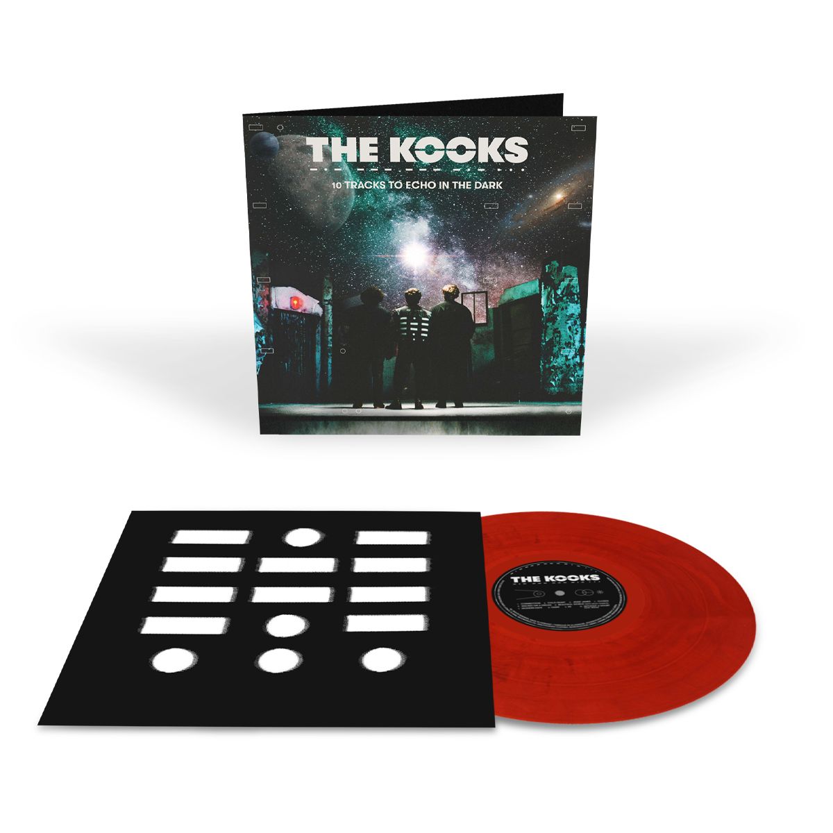 10 Tracks To Echo In The Dark Red Vinyl by The Kooks