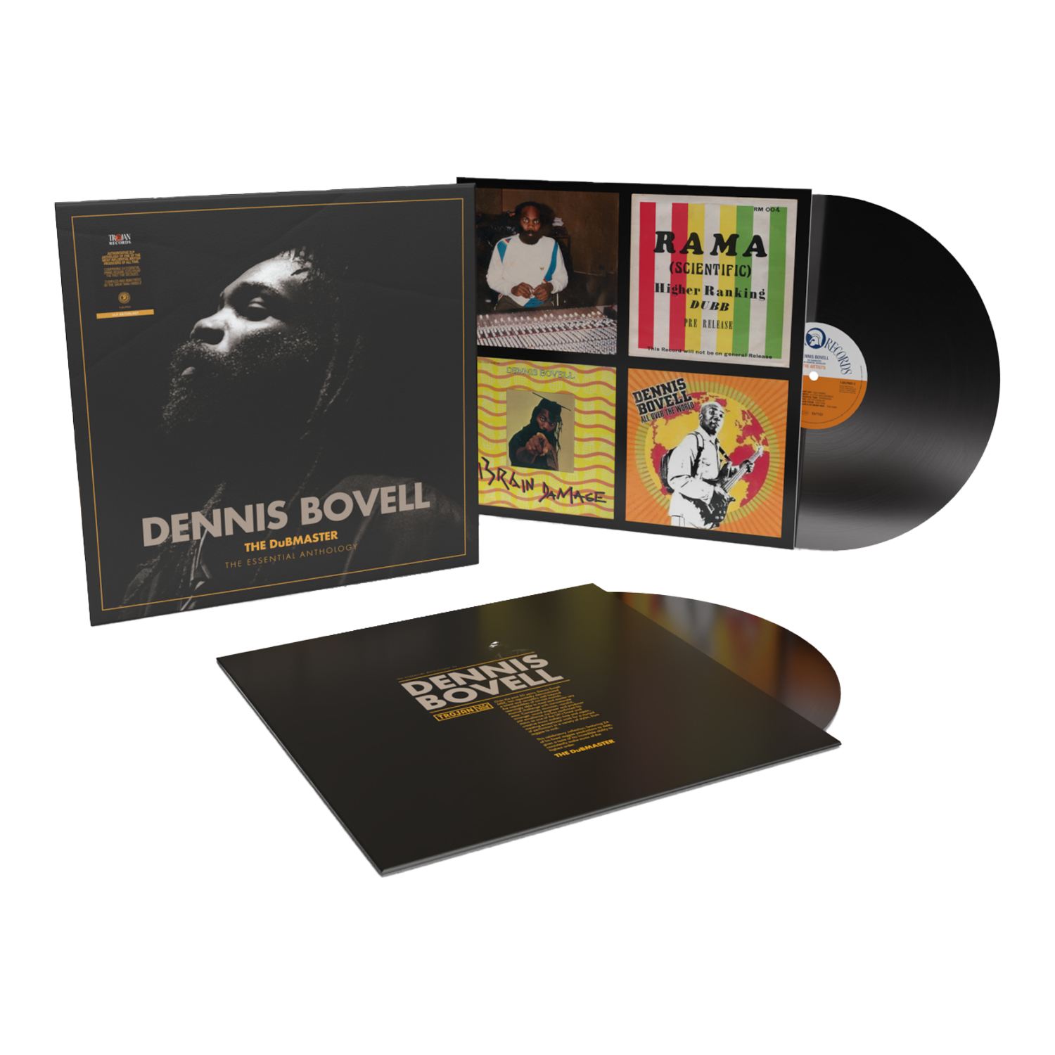 The DuBMASTER: The Essential Anthology Double Vinyl Double LP by Dennis Bovell