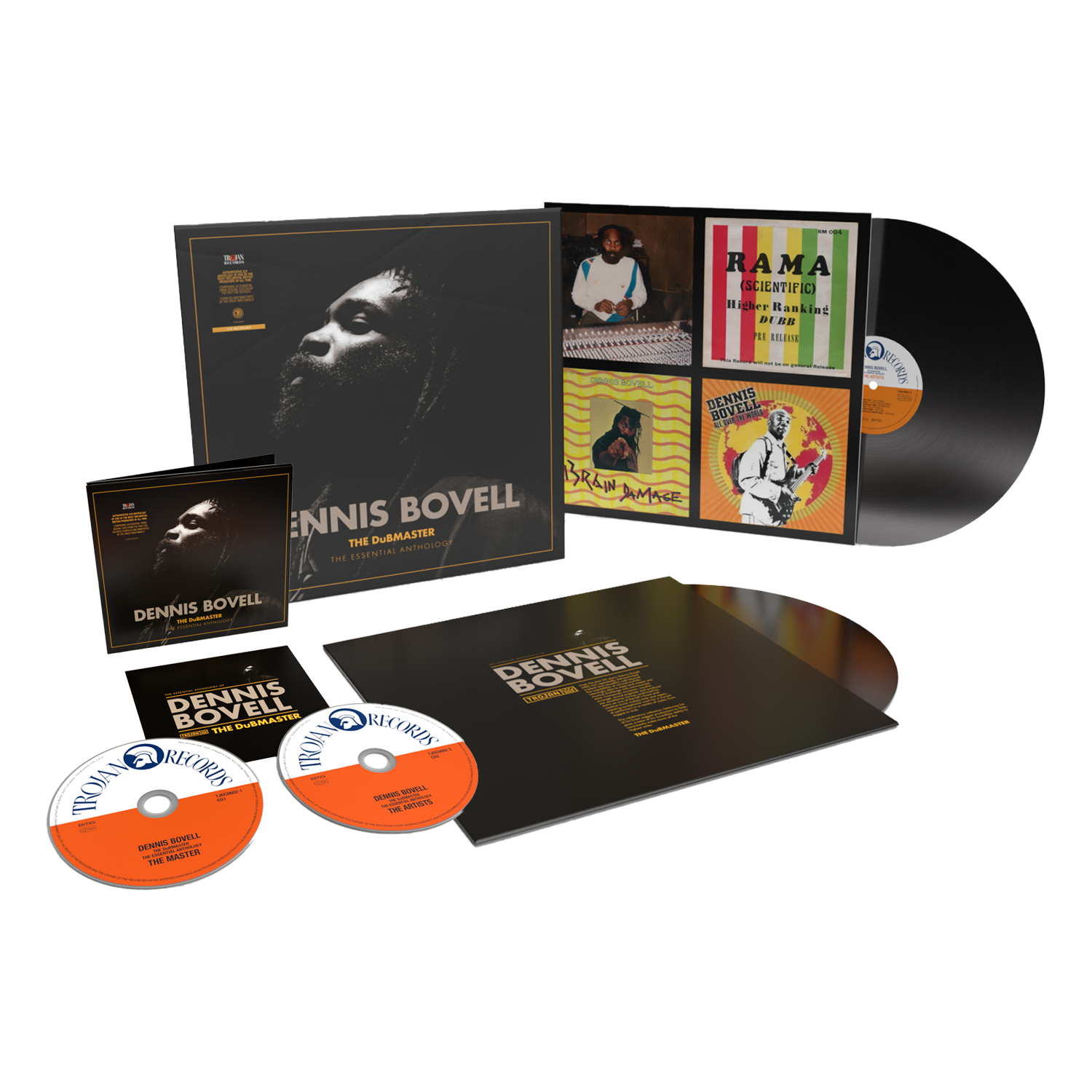 The DuBMASTER: The Essential Anthology 2CD Album + Double Vinyl by Dennis Bovell