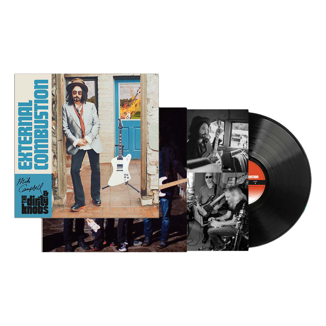 External Combustion Black Vinyl LP by Mike Campbell & The Dirty Knobs