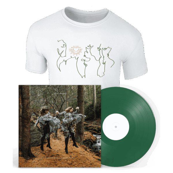 I Could Be Asleep If It Weren't For You Forest Green LP + T-Shirt by Before Breakfast