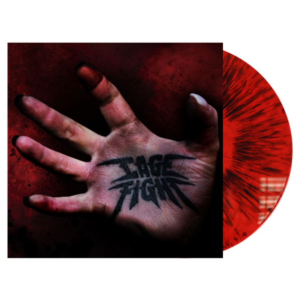Cage Fight Black & Red Splatter Vinyl LP by Cage Fight